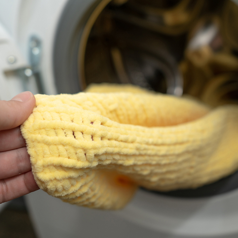 アクリルの洗濯方法6ステップと伸び縮みさせない予防策